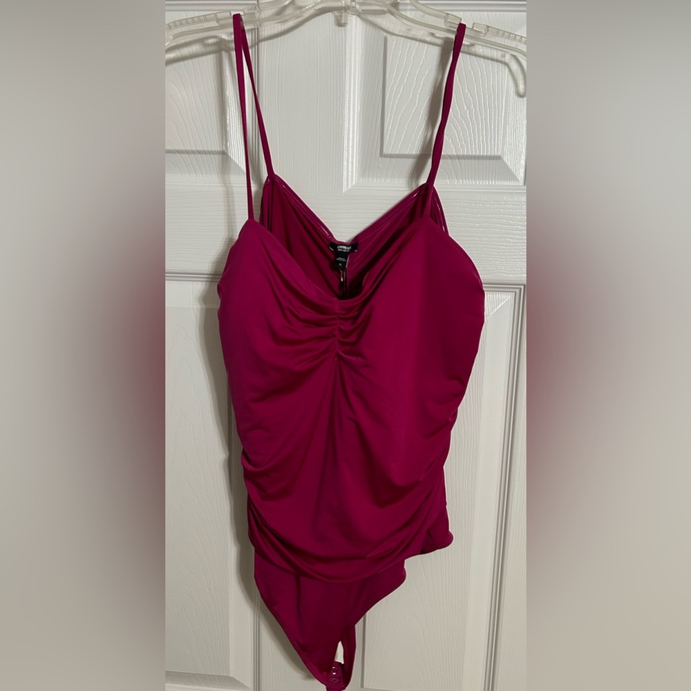 Express Berry Colored Bodysuit